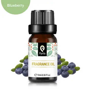 

Pyrrla 10ml Blueberry Fragrance Oil For Aromatherapy Humidifier Diffuser White Musk Apple Mango Flower Fruit Essential Oils