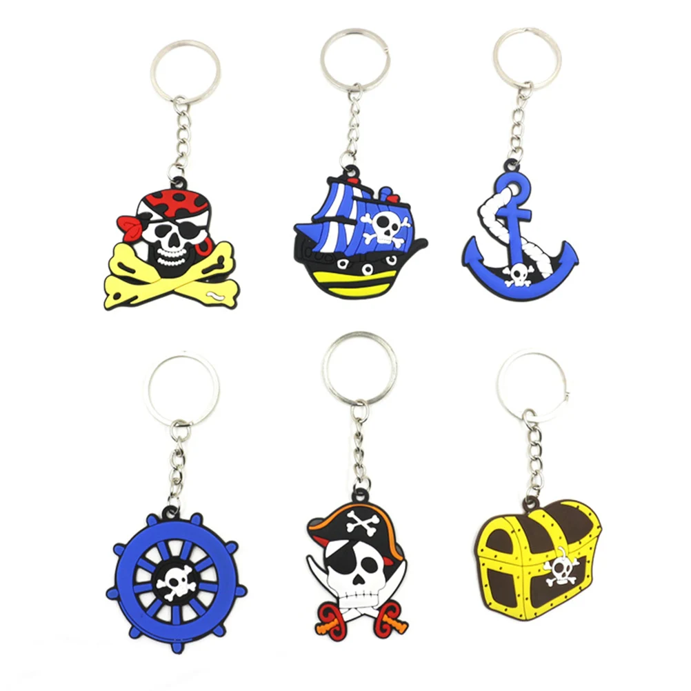 12 Pcs Pirate Theme Keychains Cool Soft Pendants Keyrings Key Decors for Car Creative Gift
12 Pcs Pirate Theme Keychains Cool Soft Pendants Keyrings Key Decors for Car Creative Gift
