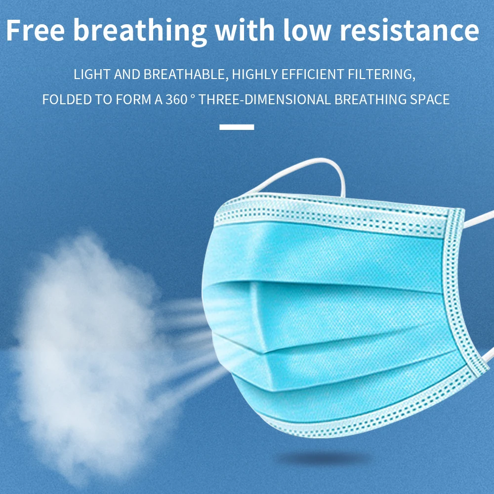 TISHRIC 3 Layers Disposable Protection Mask Dustproof Face Masks Filter PM2.5 For Respirator Face Mask Pad Anti Droplet Safety
TISHRIC 3 Layers Disposable Protection Mask Dustproof Face Masks Filter PM2.5 For Respirator Face Mask Pad Anti Droplet Safety