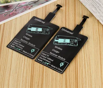 Universal Qi Wireless Charger Receiver for iPhone Adapter Receptor Receiver Pad Coil Android Phone Micro USB and Type C
Universal Qi Wireless Charger Receiver for iPhone Adapter Receptor Receiver Pad Coil Android Phone Micro USB and Type C