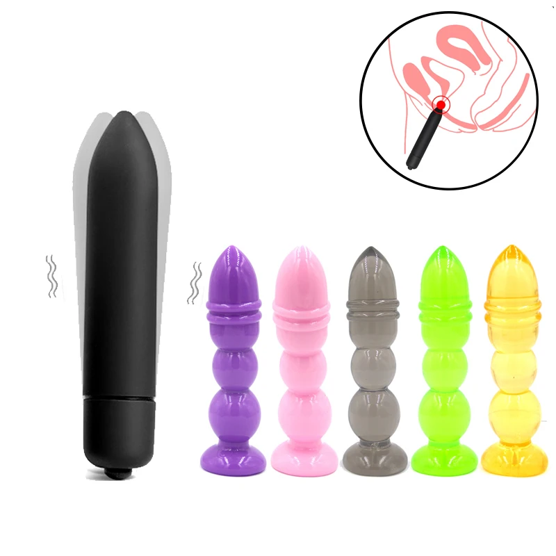 Анальная Пробка Дилдо Вибратор