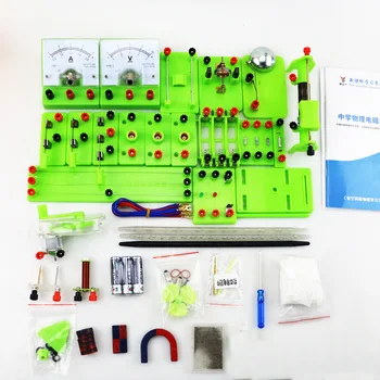 Physical Electromagnetics Experiment Box Circuit Experiment Equipment Middle School Student Experiment Box
Physical Electromagnetics Experiment Box Circuit Experiment Equipment Middle School Student Experiment Box