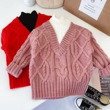 High Neck Pullover Knitting Kids Sweaters Spring Winter Baby Girls Warm Tops Bottoming Children Clothes High Quality
High Neck Pullover Knitting Kids Sweaters Spring Winter Baby Girls Warm Tops Bottoming Children Clothes High Quality