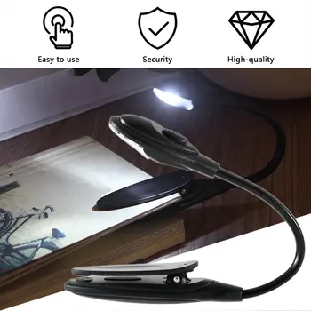 Portable Travel Book Reading Light Lamp Mini LED Clip Booklight Mini Reading Lamp Creative LED Night Light
Portable Travel Book Reading Light Lamp Mini LED Clip Booklight Mini Reading Lamp Creative LED Night Light
