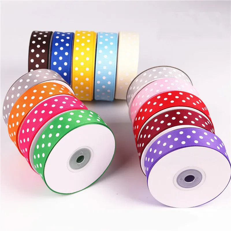 9mm 16mm 22mm 38mm 5 yard Ribbon Wedding Decoration Printing Dots Grosgrain Ribbon Gift Wrapping Hair Bows DIY Christmas Ribbon
9mm 16mm 22mm 38mm 5 yard Ribbon Wedding Decoration Printing Dots Grosgrain Ribbon Gift Wrapping Hair Bows DIY Christmas Ribbon
