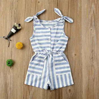 2020 Baby Summer Clothing Newborn Baby Girl Clothes Sleeveless Sling Sunsuit Romper Jumpsuit Striped Outfit
2020 Baby Summer Clothing Newborn Baby Girl Clothes Sleeveless Sling Sunsuit Romper Jumpsuit Striped Outfit