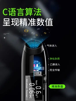 Alcohol Tester Checking Wine Driving Air Detector Dedicated Wine Tester Traffic Police Household High Precision Wine Tester 
Alcohol Tester Checking Wine Driving Air Detector Dedicated Wine Tester Traffic Police Household High Precision Wine Tester