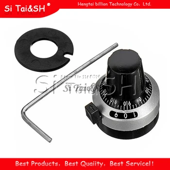 1PCS 3590S 6.35 mm precision scale knob potentiometer knob equipped with multi-turn potentiometer
1PCS 3590S 6.35 mm precision scale knob potentiometer knob equipped with multi-turn potentiometer