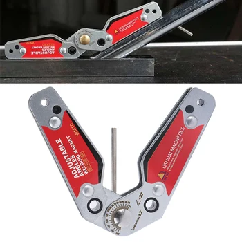 WM10-M Magnetic Welding Positioner 20-200 Degrees Adjustable Angles Magnetic Welding Positioner Clamp Welding Fixing Tool
WM10-M Magnetic Welding Positioner 20-200 Degrees Adjustable Angles Magnetic Welding Positioner Clamp Welding Fixing Tool