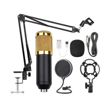 BM- 800 Studio Microphone Professional Microfone Network K Song Recording Wired Microphone For Computer Mic With Stand Power
BM- 800 Studio Microphone Professional Microfone Network K Song Recording Wired Microphone For Computer Mic With Stand Power