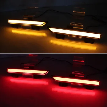 Car Flashing 2Pcs LED Rear Bumper Reflector tail light fog lamp Brake Lights Signal lamp For Ford Raptor SVT F150 2017 2018 2019
Car Flashing 2Pcs LED Rear Bumper Reflector tail light fog lamp Brake Lights Signal lamp For Ford Raptor SVT F150 2017 2018 2019