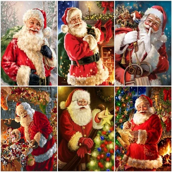 AZQSD Painting By Numbers Santa Clause Christmas Unique Gift Drawing On Canvas DIY Coloring By Numbers Landscape Wall Art
AZQSD Painting By Numbers Santa Clause Christmas Unique Gift Drawing On Canvas DIY Coloring By Numbers Landscape Wall Art