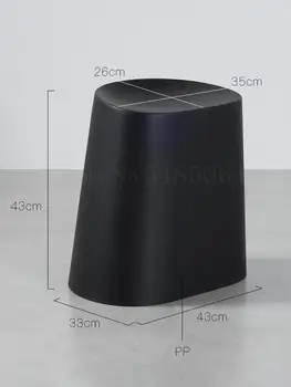 Custom Nordic Designer Creative Low Stool Simple Space-saving Stackable Adult Household Plastic Shoe Stool Snack Bar Stool
Custom Nordic Designer Creative Low Stool Simple Space-saving Stackable Adult Household Plastic Shoe Stool Snack Bar Stool