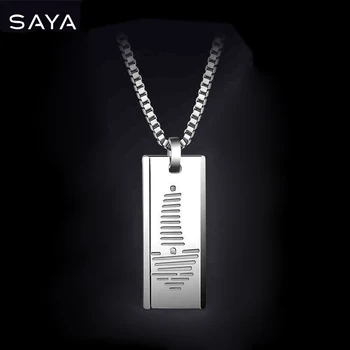 Sporty High Polished Men Tungsten Carbide Pendants Engrave with 50/55cm Titanium Chain
Sporty High Polished Men Tungsten Carbide Pendants Engrave with 50/55cm Titanium Chain