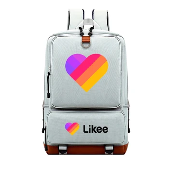 Popular LIKEE Backpack Fashion Travel Backpack with New Design Lightweigh Student Backpack Boys and Girls Likee Live Schoolbag 
Popular LIKEE Backpack Fashion Travel Backpack with New Design Lightweigh Student Backpack Boys and Girls Likee Live Schoolbag