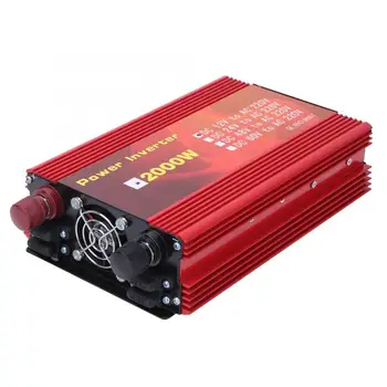 DC 12V 2000W Solar Inverter Outdoors Automotive Car Power High Frequency Converter With Soft Start Function
DC 12V 2000W Solar Inverter Outdoors Automotive Car Power High Frequency Converter With Soft Start Function