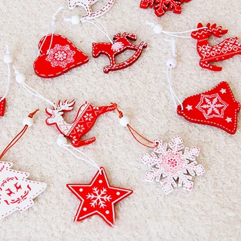 12PCS/Lot DIY White&Red Christmas Printed Wooden Pendant Ornaments Christmas Hanging Pendant Kids Gift Xmas Tree Ornaments Decor
12PCS/Lot DIY White&Red Christmas Printed Wooden Pendant Ornaments Christmas Hanging Pendant Kids Gift Xmas Tree Ornaments Decor