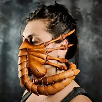 HOT!!! Halloween Horror Prop Rubber Scary Half Face Facehugger Scorpion Mask Scary Scorpion Mask Scary Scorpion Mask
HOT!!! Halloween Horror Prop Rubber Scary Half Face Facehugger Scorpion Mask Scary Scorpion Mask Scary Scorpion Mask