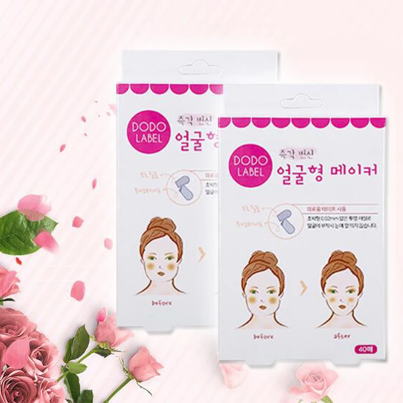 40pcs /box Thin Face Stickers Doodle Face Tape V Stickers To Modify Small Face Correction Not Significantly Lifting
40pcs /box Thin Face Stickers Doodle Face Tape V Stickers To Modify Small Face Correction Not Significantly Lifting