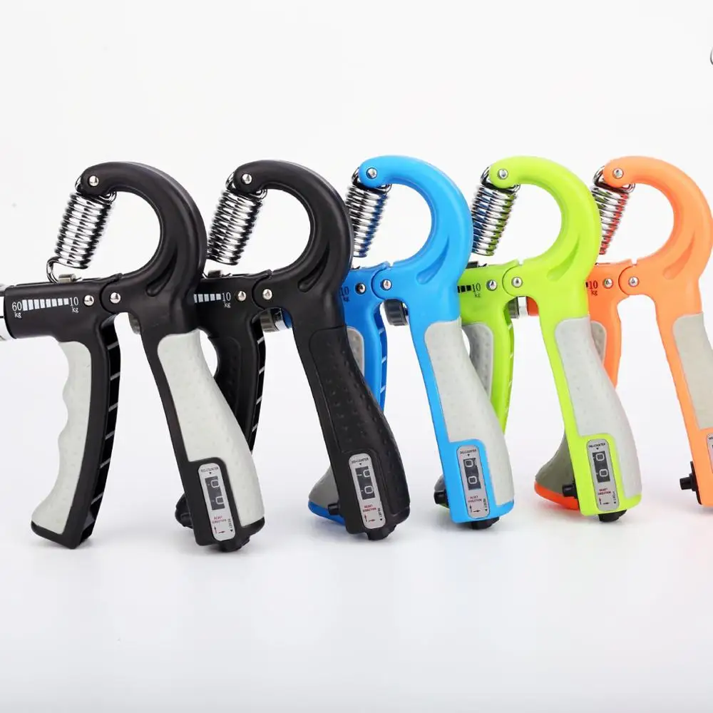 Multicolor easy to read power meter adjustable range portable TPR handle ergonomic design household hand-muscle developer
Multicolor easy to read power meter adjustable range portable TPR handle ergonomic design household hand-muscle developer