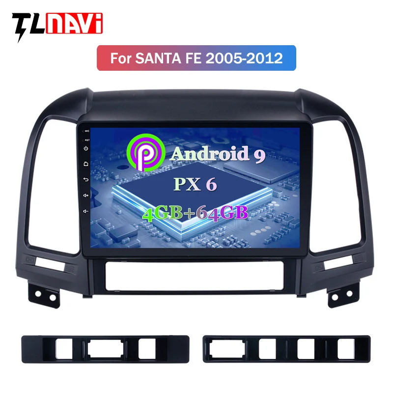 9 INCH Android 9.0 PX6 4G+64G Car Multimedia GPS Radio Stereo For Hyundai Santa Fe 2005-2012 Car Video Navigation
9 INCH Android 9.0 PX6 4G+64G Car Multimedia GPS Radio Stereo For Hyundai Santa Fe 2005-2012 Car Video Navigation