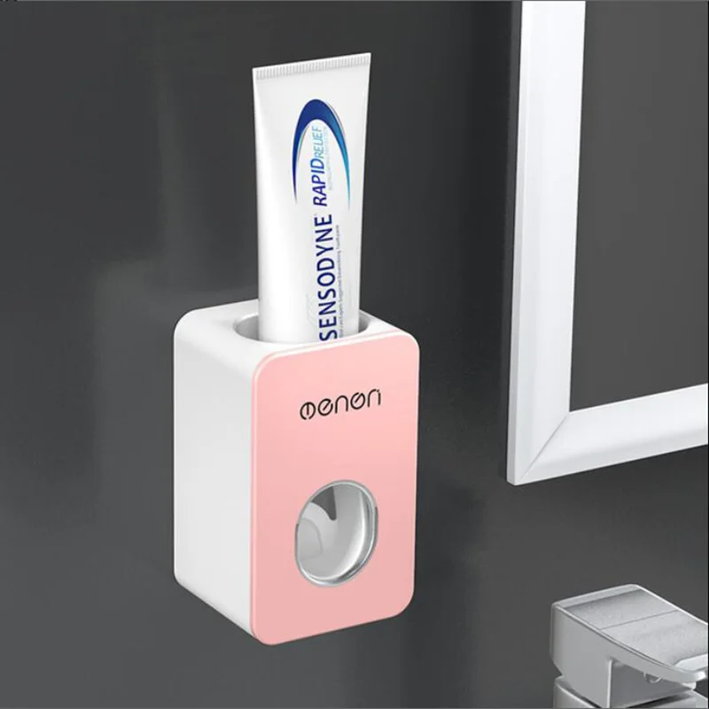Wall Mounted Automatic Toothpaste Squeezer Dispenser Plastic Dust-proof Toothbrush Holder For Toilet Bathroom Accessorie
Wall Mounted Automatic Toothpaste Squeezer Dispenser Plastic Dust-proof Toothbrush Holder For Toilet Bathroom Accessorie