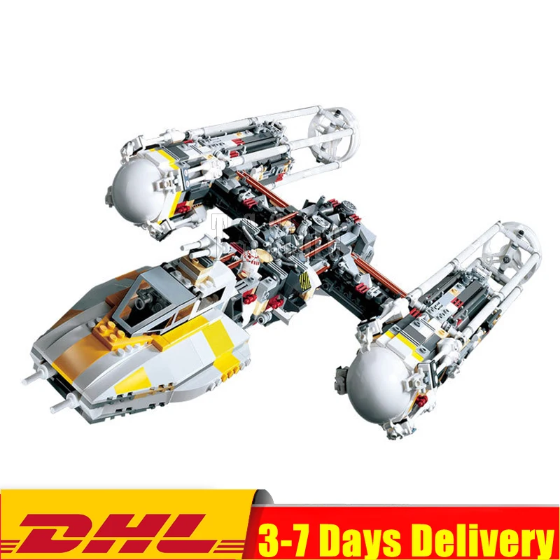 IN Stock Star War Y-wing Attack Starfighter UCS Model Building Kits Blocks Bricks Toys Compatible Legoinglys 10134 05040
IN Stock Star War Y-wing Attack Starfighter UCS Model Building Kits Blocks Bricks Toys Compatible Legoinglys 10134 05040