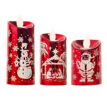 New Arrival 3Pcs/set Small Simulation Candlestick Candle Wind Light Creative Christmas Decor Household Supplies
New Arrival 3Pcs/set Small Simulation Candlestick Candle Wind Light Creative Christmas Decor Household Supplies