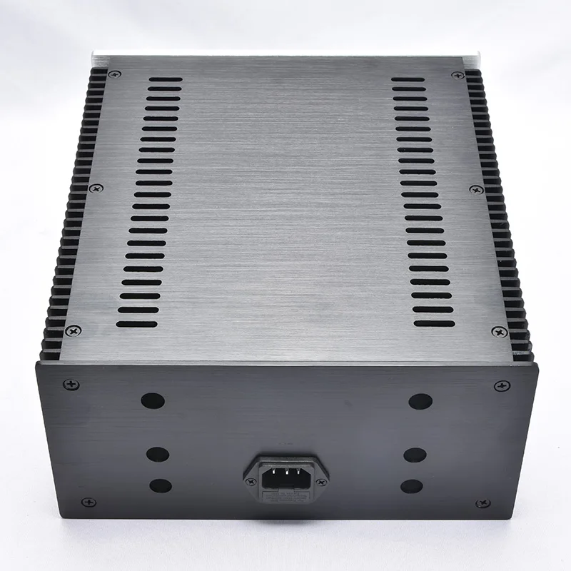 Full aluminum DIY 2412 power amplifier chassis class A enclosure HIFI preamplifier box 240*120*271mm