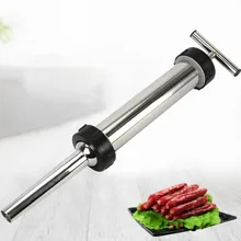 Sausage Maker Stuffer Stainless Steel Manaul Meat Syringe Filler Hand Operated Jerky Gun Machine Homemade Food Kitchen Tool
Sausage Maker Stuffer Stainless Steel Manaul Meat Syringe Filler Hand Operated Jerky Gun Machine Homemade Food Kitchen Tool