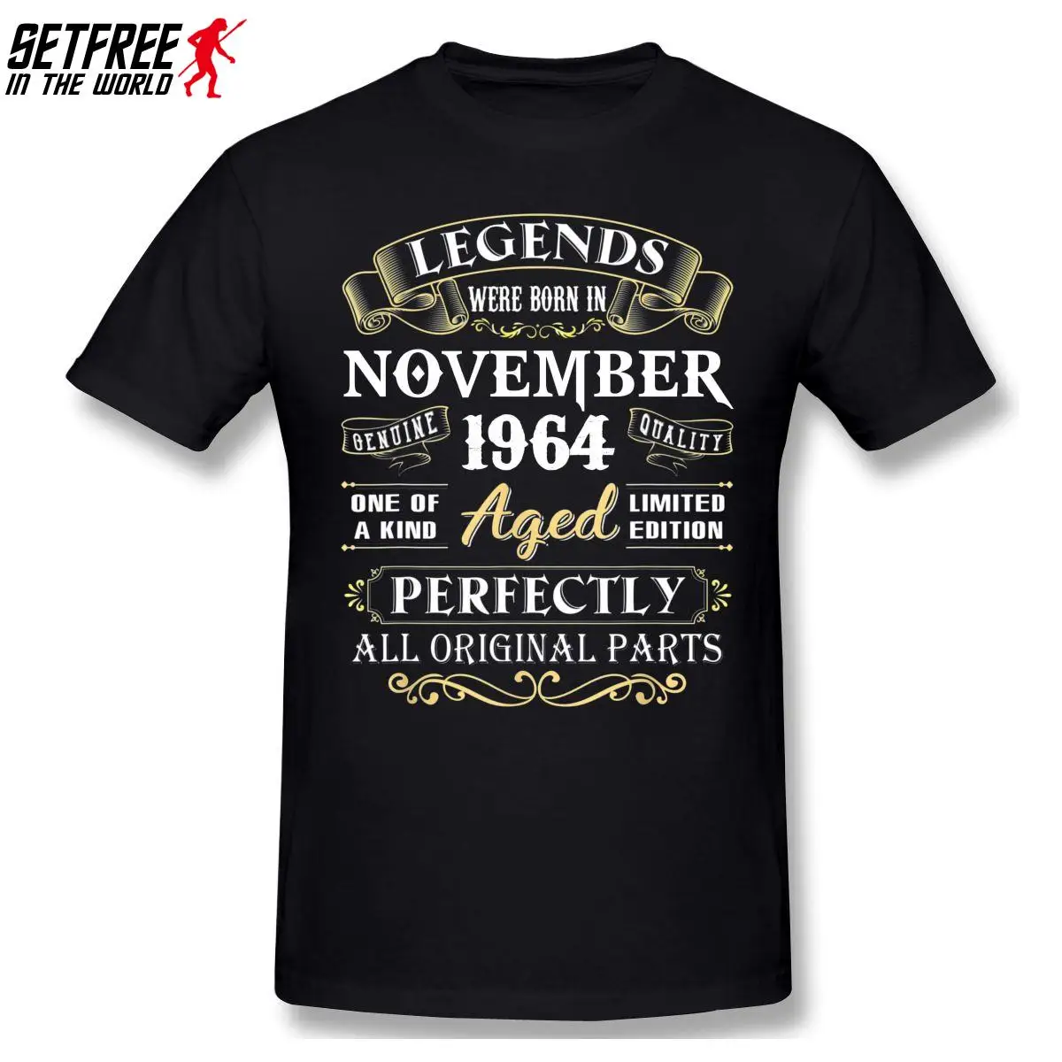 Футболка мужская с круглым вырезом и коротким рукавом из хлопка | Мужская одежда