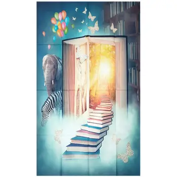 Fairy Tale Background for Photo 3x5ft Children Theme Book World Elephant zebra Photography Backdrop Studio Props Wall
Fairy Tale Background for Photo 3x5ft Children Theme Book World Elephant zebra Photography Backdrop Studio Props Wall