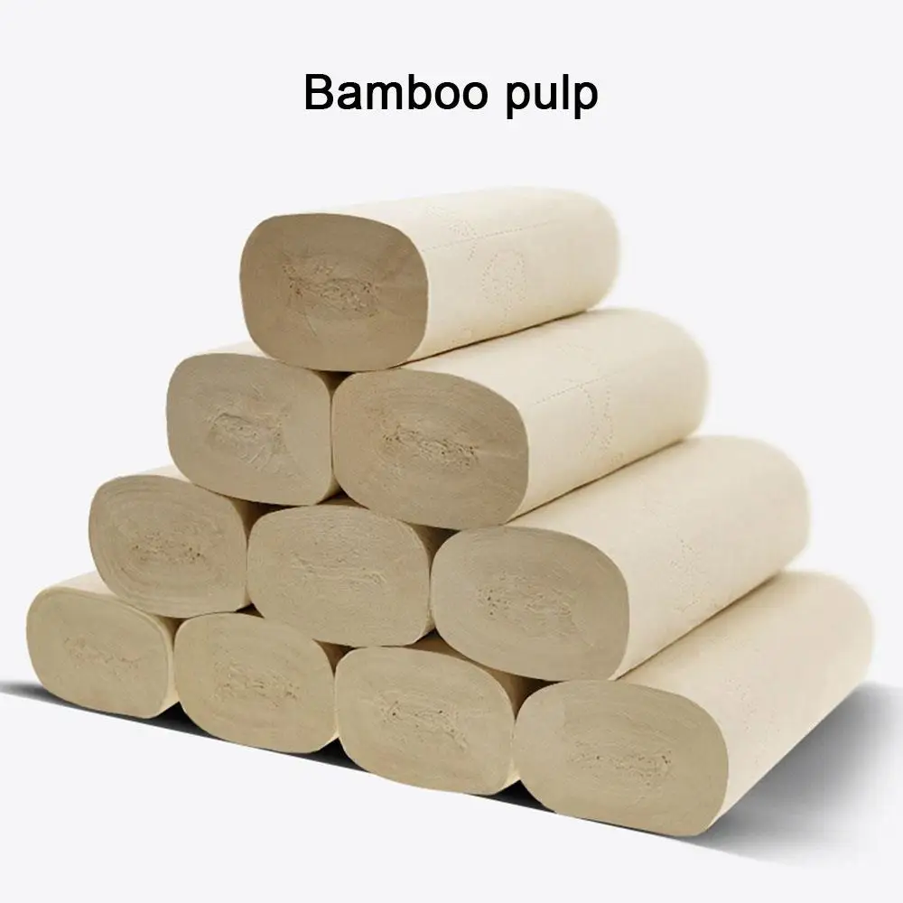 Bamboo Fiber Paper 16 Rolls/Pack Tampon Affordable Toilet Paper Roll Paper 4 Layers Natural Household Baby Hotel Family
Bamboo Fiber Paper 16 Rolls/Pack Tampon Affordable Toilet Paper Roll Paper 4 Layers Natural Household Baby Hotel Family