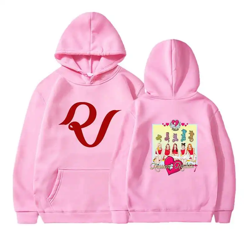 Women Loose Pink Sweatshirts Autumn Long Sleeve Red Velvet Print Black Long Sleeve Oversize Pullover Hoodies Korean Style Hoody
Women Loose Pink Sweatshirts Autumn Long Sleeve Red Velvet Print Black Long Sleeve Oversize Pullover Hoodies Korean Style Hoody