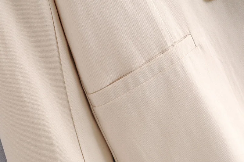 One's Suit Double Breasted Two-Button Suit Jacket Women's Loose-Fit Solid Color Long Sleeve Women's Entity
One's Suit Double Breasted Two-Button Suit Jacket Women's Loose-Fit Solid Color Long Sleeve Women's Entity