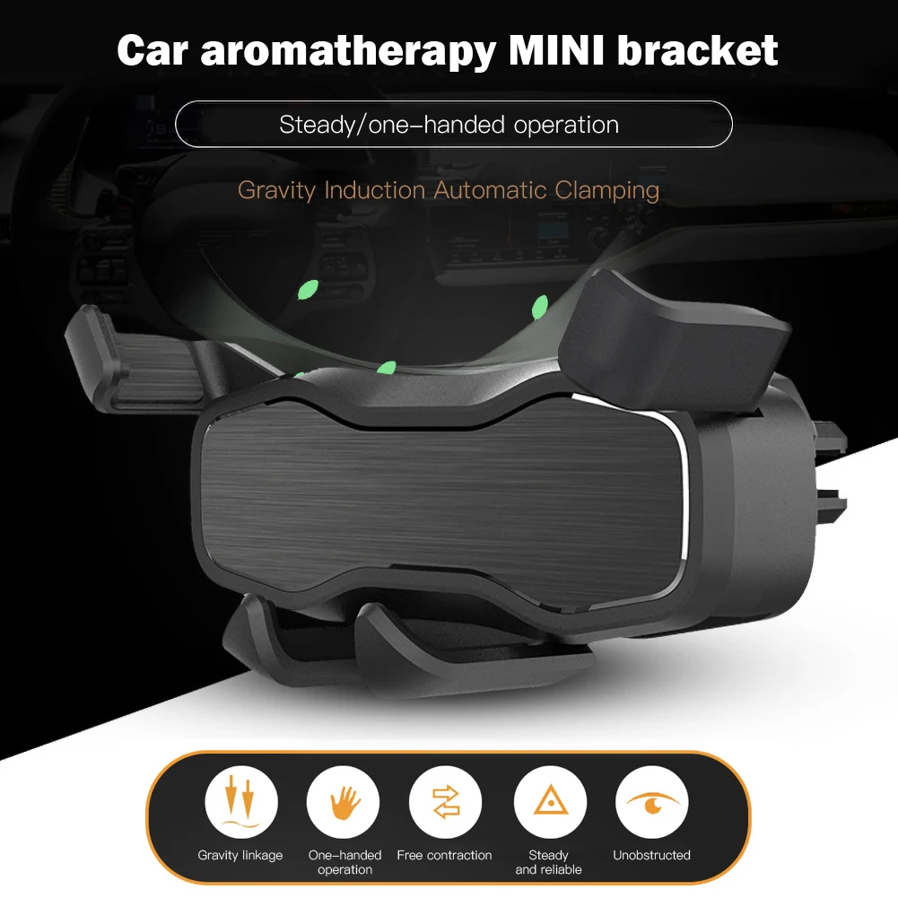 Car Aromatherapy MINI Stand Mini Gravity Telescopic New Phone Holder Air Vent Car Mount with Auto Lock and Auto Release
Car Aromatherapy MINI Stand Mini Gravity Telescopic New Phone Holder Air Vent Car Mount with Auto Lock and Auto Release