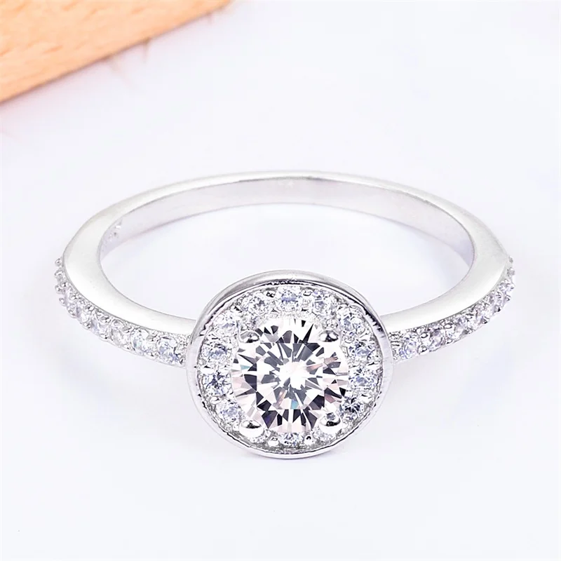 Модные кольца JoyceJelly для женщин свадебные ювелирные изделия серебро 925 пробы