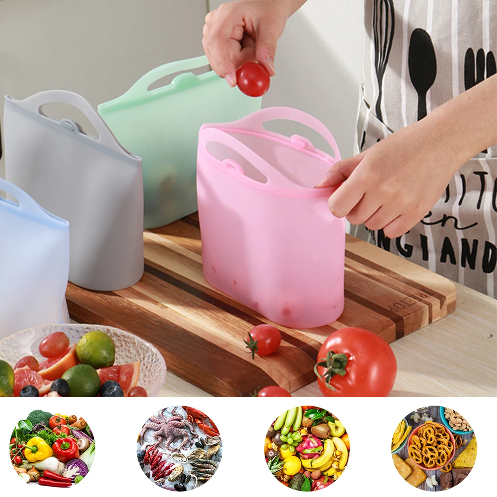 Silica Gel Food Fresh Bags Fridge Food Storage Containers Sub Package Self Sealing Bag Vegetable Fruit Refrigerator Storage Bag
Silica Gel Food Fresh Bags Fridge Food Storage Containers Sub Package Self Sealing Bag Vegetable Fruit Refrigerator Storage Bag