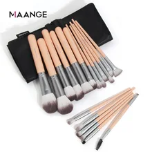18pcs Pro Makeup Brushes Set with Bag Powder Blending Eyebrow Eyes Cosmeitcs Powder Foundation Professional Make Up Brushes
18pcs Pro Makeup Brushes Set with Bag Powder Blending Eyebrow Eyes Cosmeitcs Powder Foundation Professional Make Up Brushes