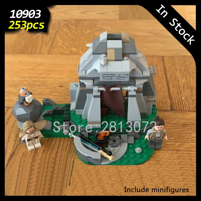 10903 In stock Star Wars series Movie Ahch-To Island Training 169pcs Model Blocks Toys Bricks Compatible 75200
10903 In stock Star Wars series Movie Ahch-To Island Training 169pcs Model Blocks Toys Bricks Compatible 75200