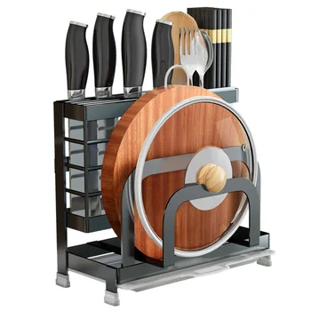 Stainless steel holder kitchen supplies tool storage rack vegetable board frame knife rack organizer kitchen household items
Stainless steel holder kitchen supplies tool storage rack vegetable board frame knife rack organizer kitchen household items