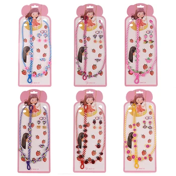 Children's Soft Ceramic Jewelry Set Necklace Earrings Ring Bracelet Student Girl Fun Handmade Christmas Accessories Gifts
Children's Soft Ceramic Jewelry Set Necklace Earrings Ring Bracelet Student Girl Fun Handmade Christmas Accessories Gifts