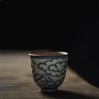 50ml Auspicious clouds Chinese Retro Handmade Random Texture Color Glaze High Temperature Firing Ceramic Teacup PorcelainTeacup
50ml Auspicious clouds Chinese Retro Handmade Random Texture Color Glaze High Temperature Firing Ceramic Teacup PorcelainTeacup