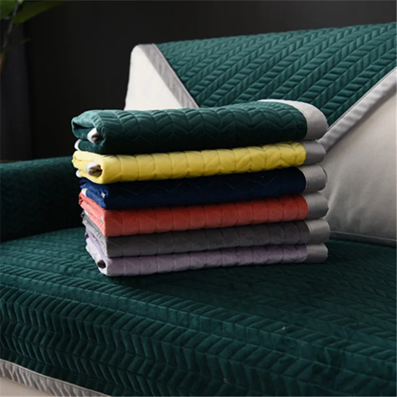 Short Plush Sofa Cushion Winter Thick Non-slip Sofa Cushion Twill Embossed Delicate Fresh Combination Universal Sofa Cover
Short Plush Sofa Cushion Winter Thick Non-slip Sofa Cushion Twill Embossed Delicate Fresh Combination Universal Sofa Cover