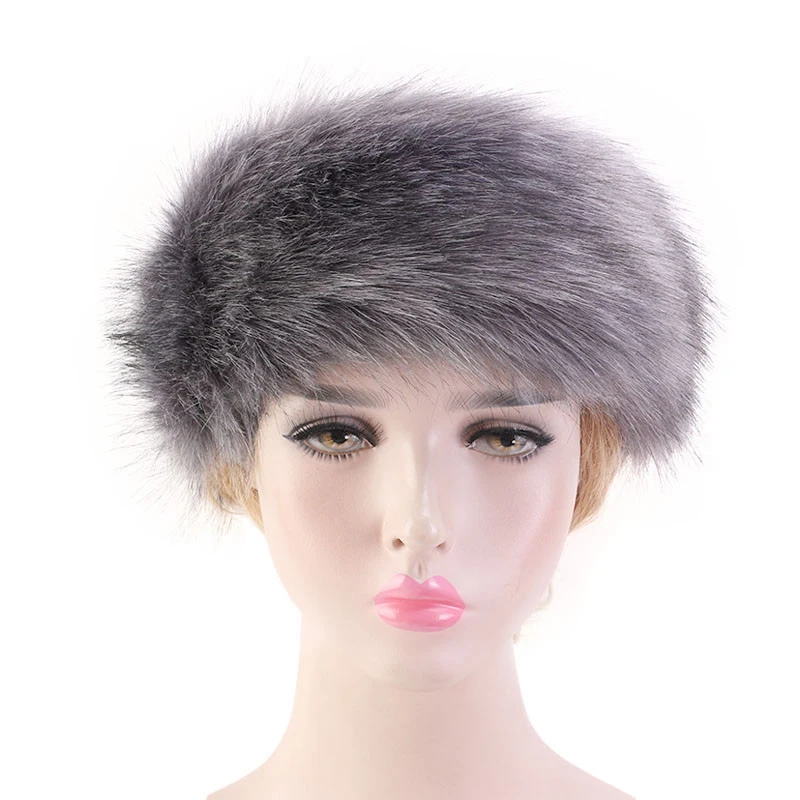 Bandanas Winter Fur Warm Headband Fox Fur Hat Faux Fur Head Warmer Women's Ear Warmer Earmuff Turban Hair Band Hair Accessories
Bandanas Winter Fur Warm Headband Fox Fur Hat Faux Fur Head Warmer Women's Ear Warmer Earmuff Turban Hair Band Hair Accessories