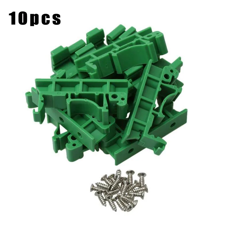 10pcs DRG-01 PCB DIN 35 Rail Adapter Circuit Board Mounting Bracket Mount Holder Multi Tools Plastic Accessories Screws Plastic
10pcs DRG-01 PCB DIN 35 Rail Adapter Circuit Board Mounting Bracket Mount Holder Multi Tools Plastic Accessories Screws Plastic