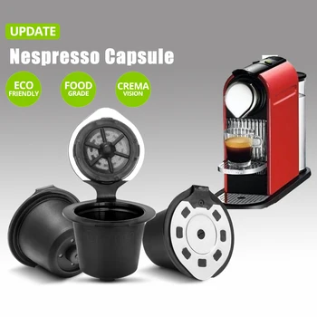 ICafilasNew Version Crema Stainless Steel Refillable Reusable Coffee Capsule For Nespresso Tamper Coffee Pod For Machine
ICafilasNew Version Crema Stainless Steel Refillable Reusable Coffee Capsule For Nespresso Tamper Coffee Pod For Machine