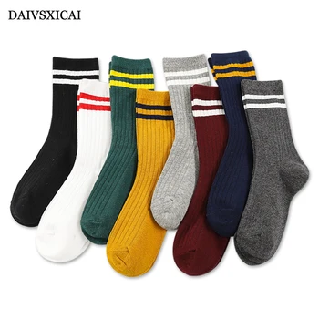 3Pairs/lot=6Pieces Autumn Winter Two Bars Long Tube Cotton Socks Female College Wind Ladies Fashion Socks
3Pairs/lot=6Pieces Autumn Winter Two Bars Long Tube Cotton Socks Female College Wind Ladies Fashion Socks