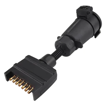 12V Signal Display For RV Connector Vehicle Truck Multipurpose Car Trailer Adapter 7 Pin Round Female Plug Auto Easy Install
12V Signal Display For RV Connector Vehicle Truck Multipurpose Car Trailer Adapter 7 Pin Round Female Plug Auto Easy Install