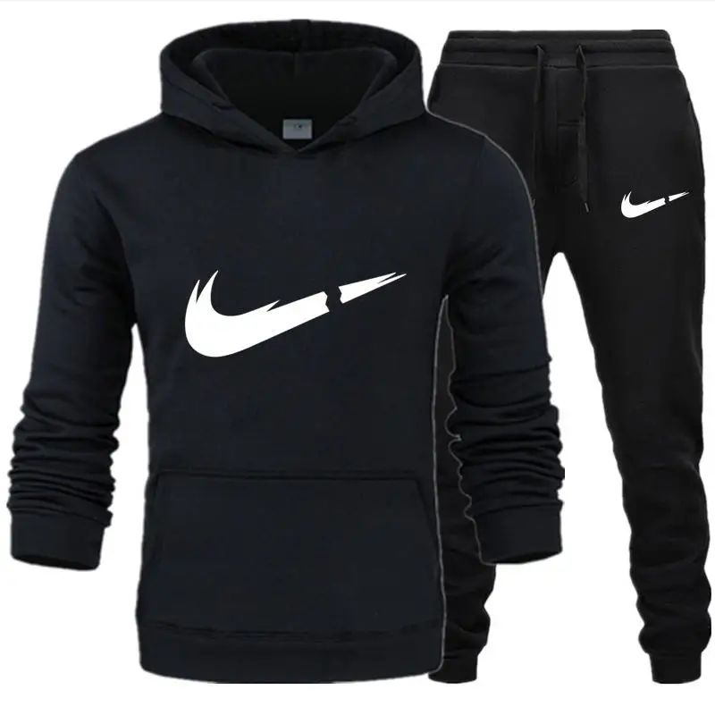 New 2019 Brand Tracksuit Fashion Men Sportswear Two Piece Sets All Cotton Fleece hoodie+Pants Sporting Suit
New 2019 Brand Tracksuit Fashion Men Sportswear Two Piece Sets All Cotton Fleece hoodie+Pants Sporting Suit
